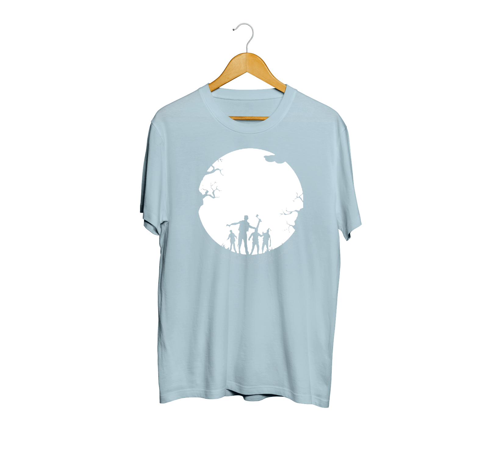 sky blue tshirt