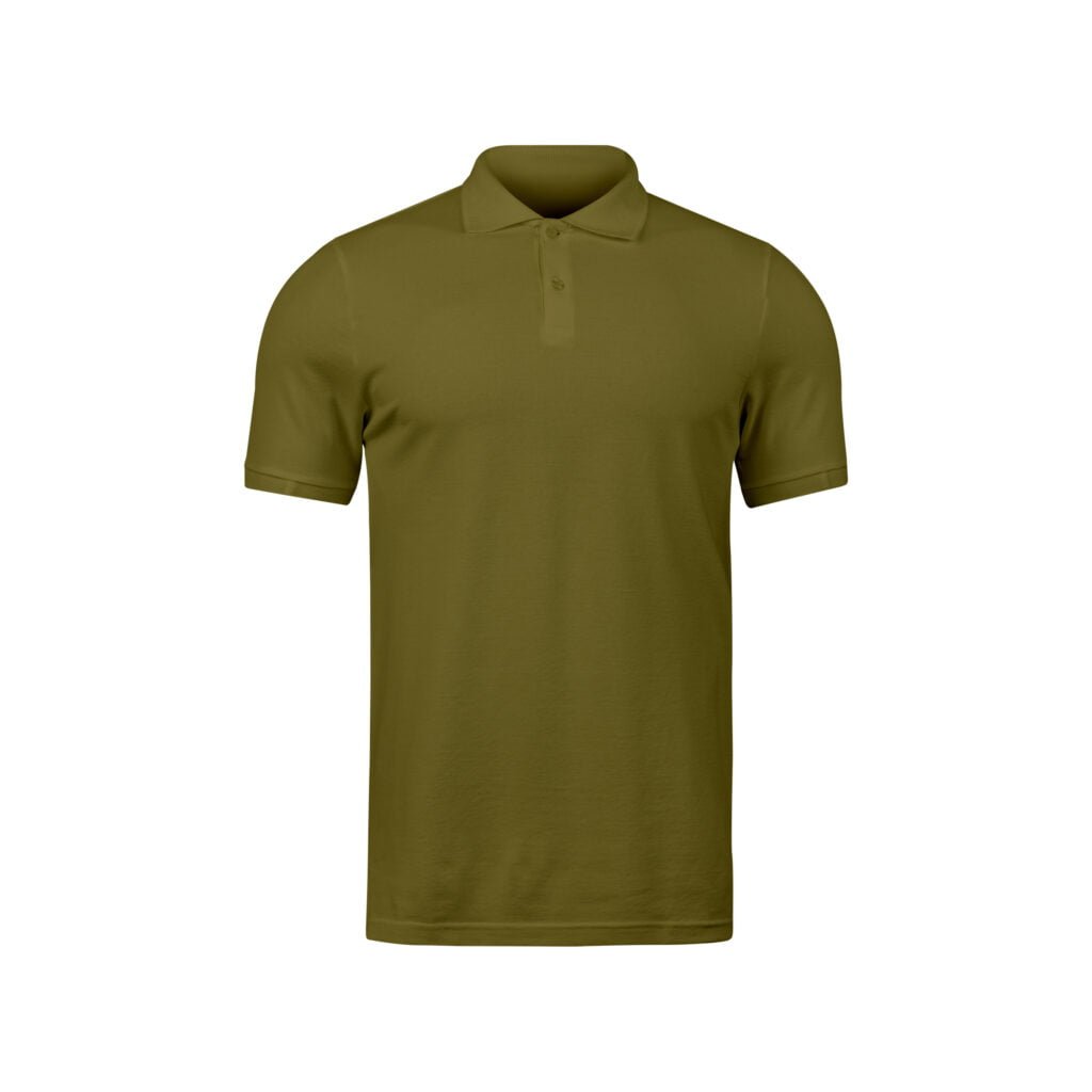 Olive Green Polo Tshirt WELLNECK