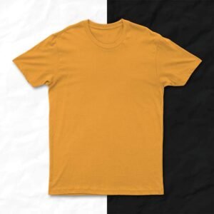 Mustard Yellow Half sleeves T-shirt Mustard Yellow Half sleeves T-shirt