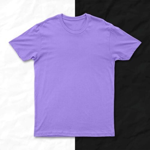 Lavender Half sleeves T-shirt