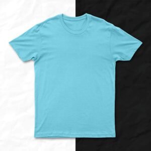 Sky Blue Half sleeves T-shirt Sky Blue Half sleeves T-shirt