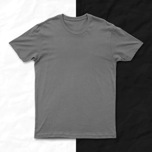 Grey Half sleeves T-shirt