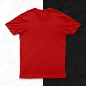 Red Half sleeves T-shirt Red Half sleeves T-shirt