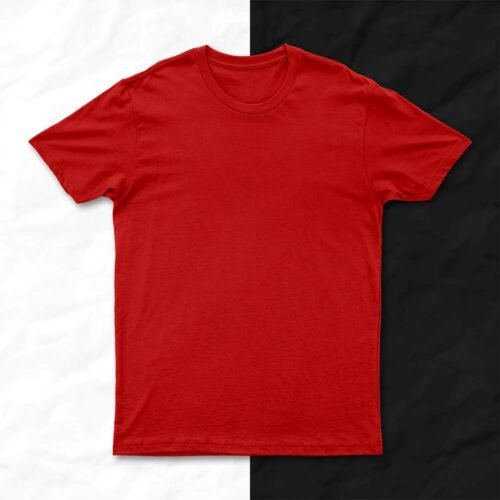 Red Half sleeves T-shirt Red Half sleeves T-shirt